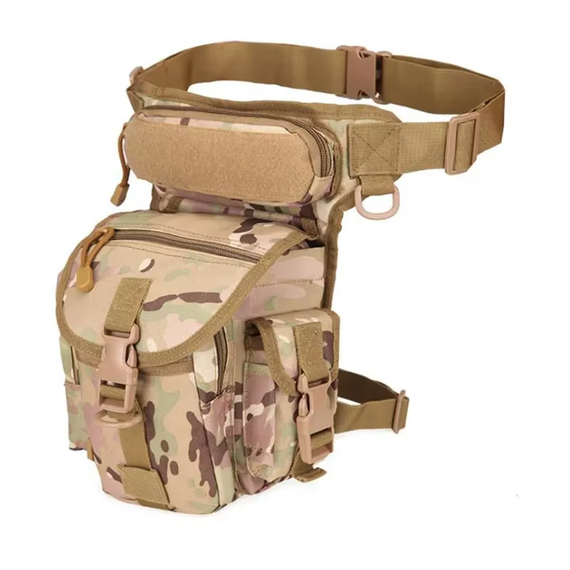 Bolsa de pierna MOLLE táctica: riñonera EDC para caza y senderismo - imagen 4