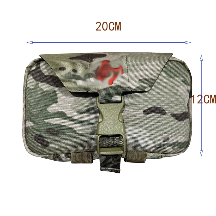 Bolsa táctica MOLLE liberación rápida para kit médico de emergencia - imagen 2