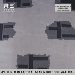 Tela táctica Ripstop T-BLOCK camuflaje para uniforme duradera