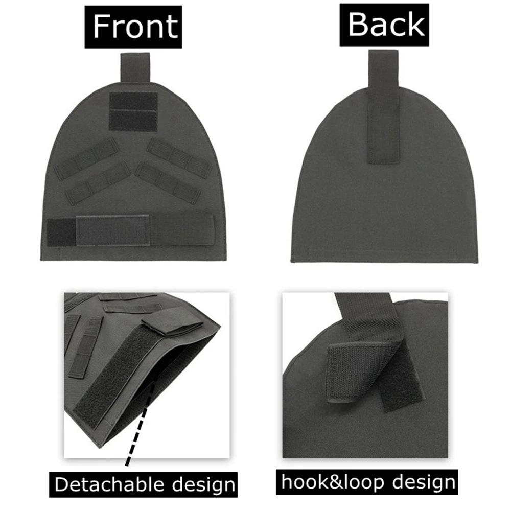 Protección táctica MOLLE: protectores hombro y deltoides paintball - imagen 4
