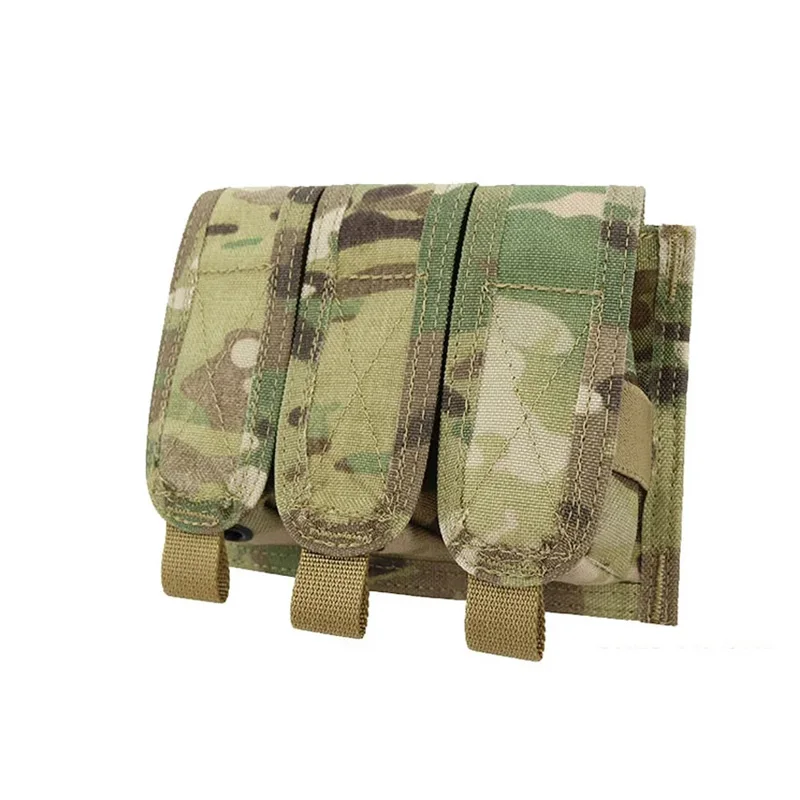 Bolsa táctica MOLLE triple compartimento almacenamiento herramientas - imagen 5