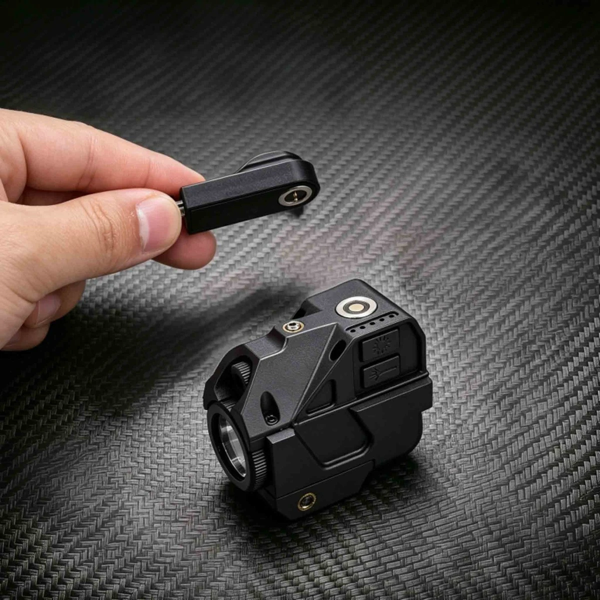 Puntero láser táctico recargable USB verde para Glock y 1911 - imagen 4