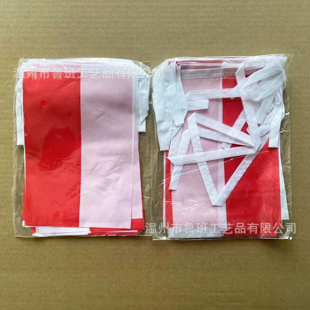 Banderín Polonia de poliéster – guirnalda decorativa para fiesta - imagen 5