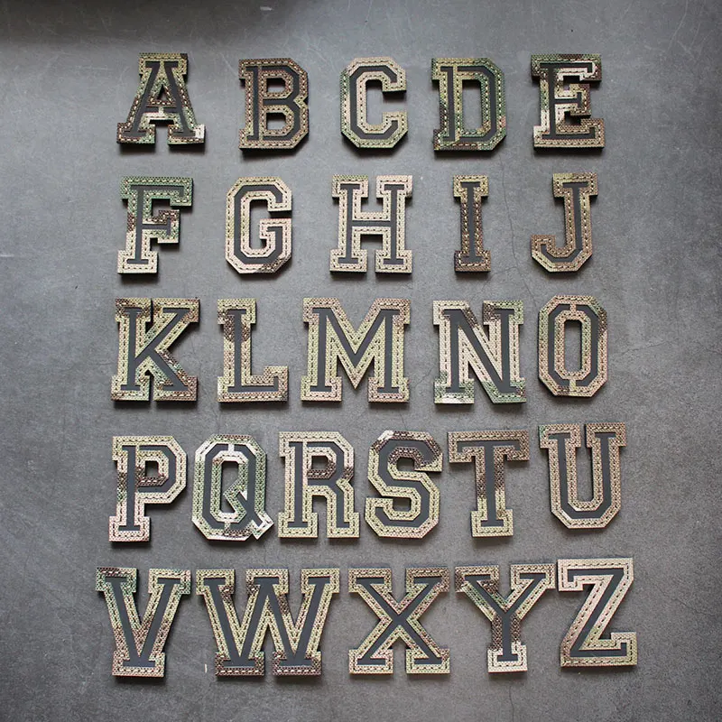 Brazalete táctico con gancho y bucle, letras en inglés - imagen 3
