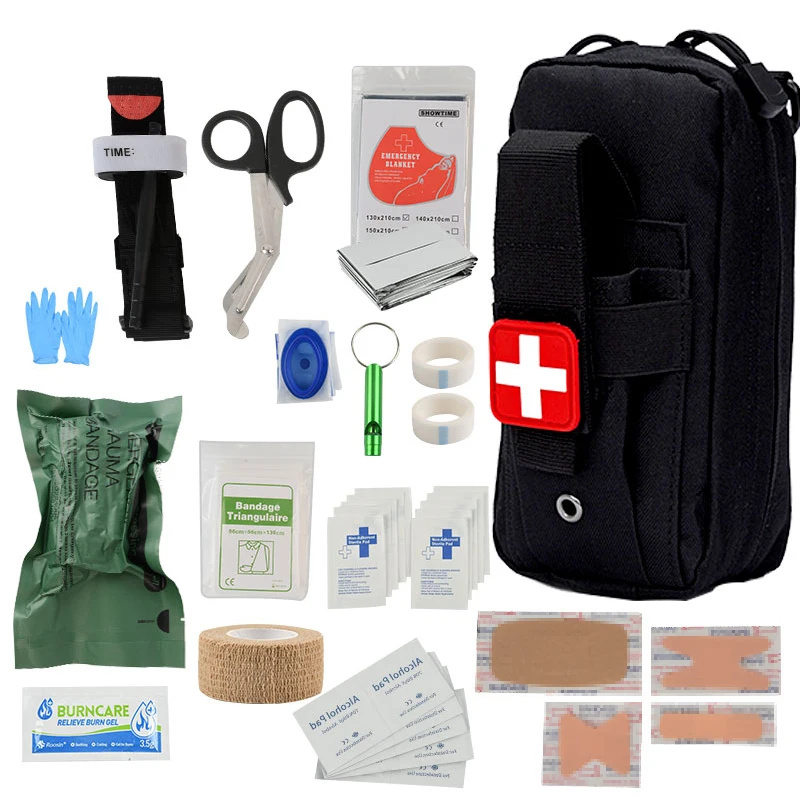 Botiquín de primeros auxilios táctico en bolsa de emergencia - imagen 3