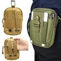 Riñonera táctica impermeable MOLLE de nailon multifunción