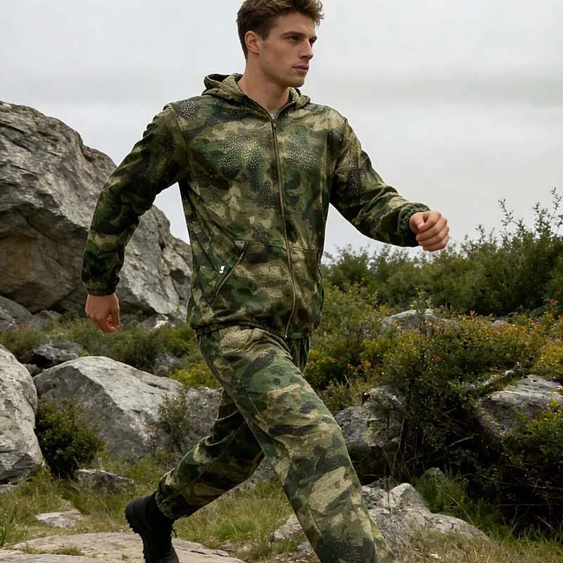 Conjunto camuflaje táctico ripstop para caza y senderismo, discreto - imagen 5