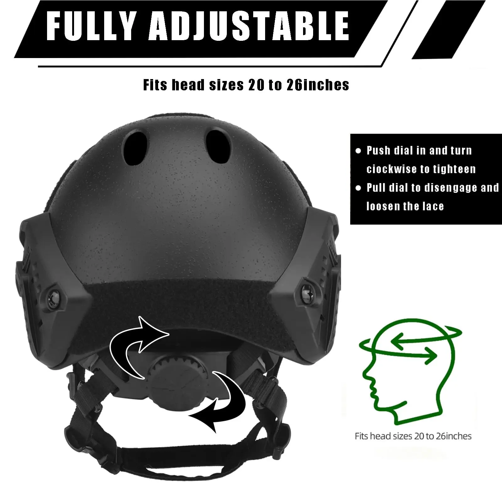 Casco táctico COD Ghost con auriculares NVG para airsoft - imagen 5