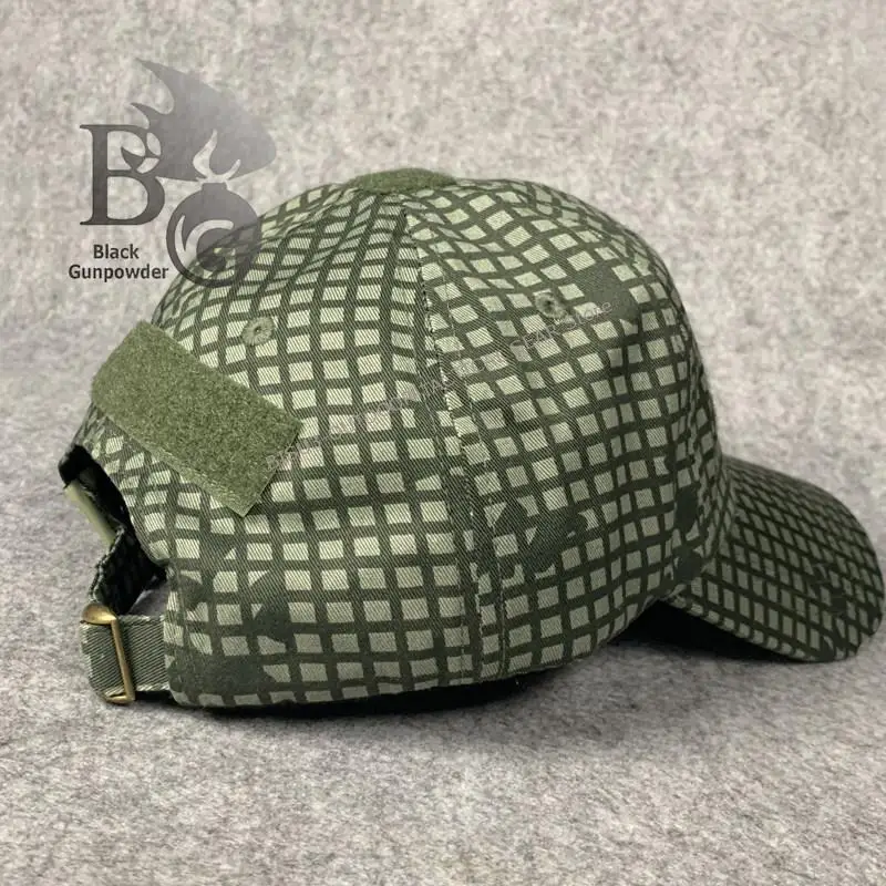 Bisu3 Sombrero táctico camuflaje nocturno arena ala redonda - imagen 3