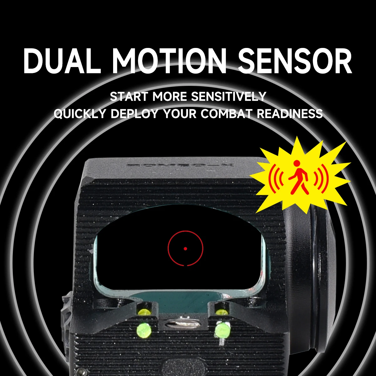R-X Red Dot Mira de caza táctica apagado automático para Glock - imagen 5