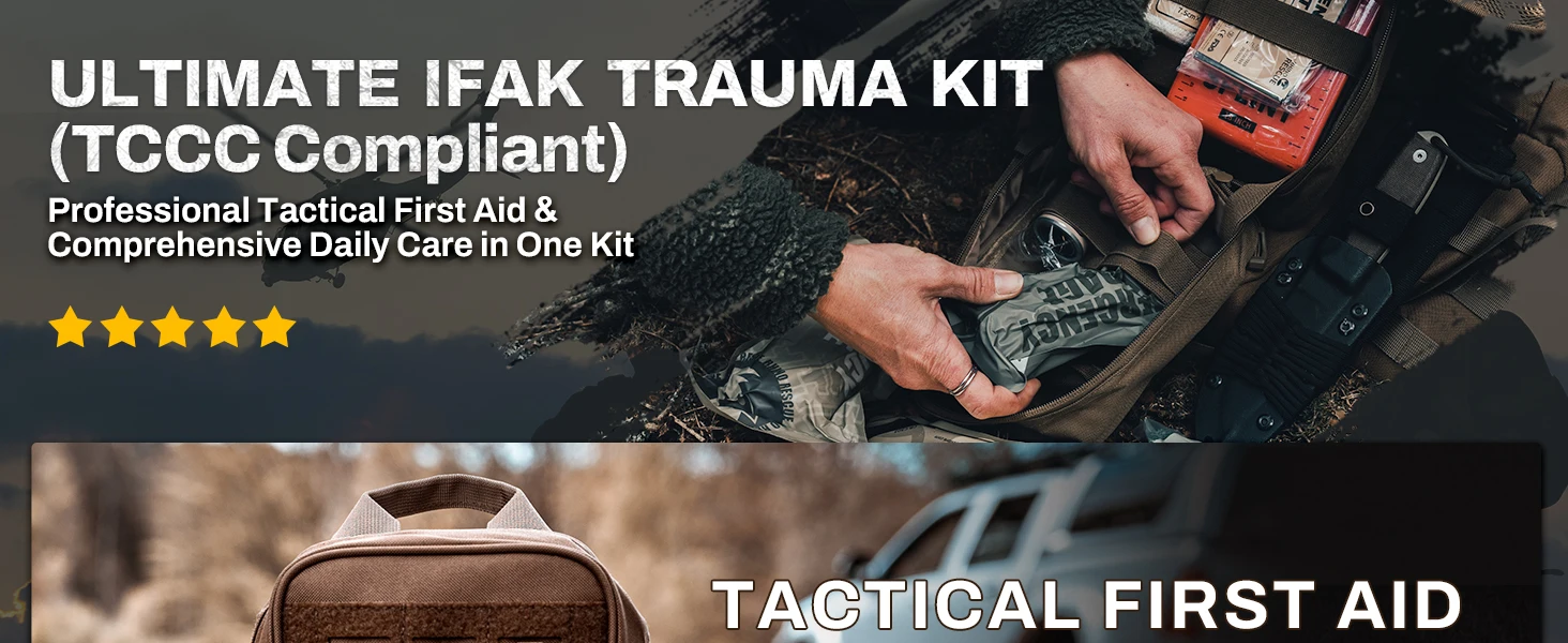 Kit RHINO RESCUE-SE IFAK en uso