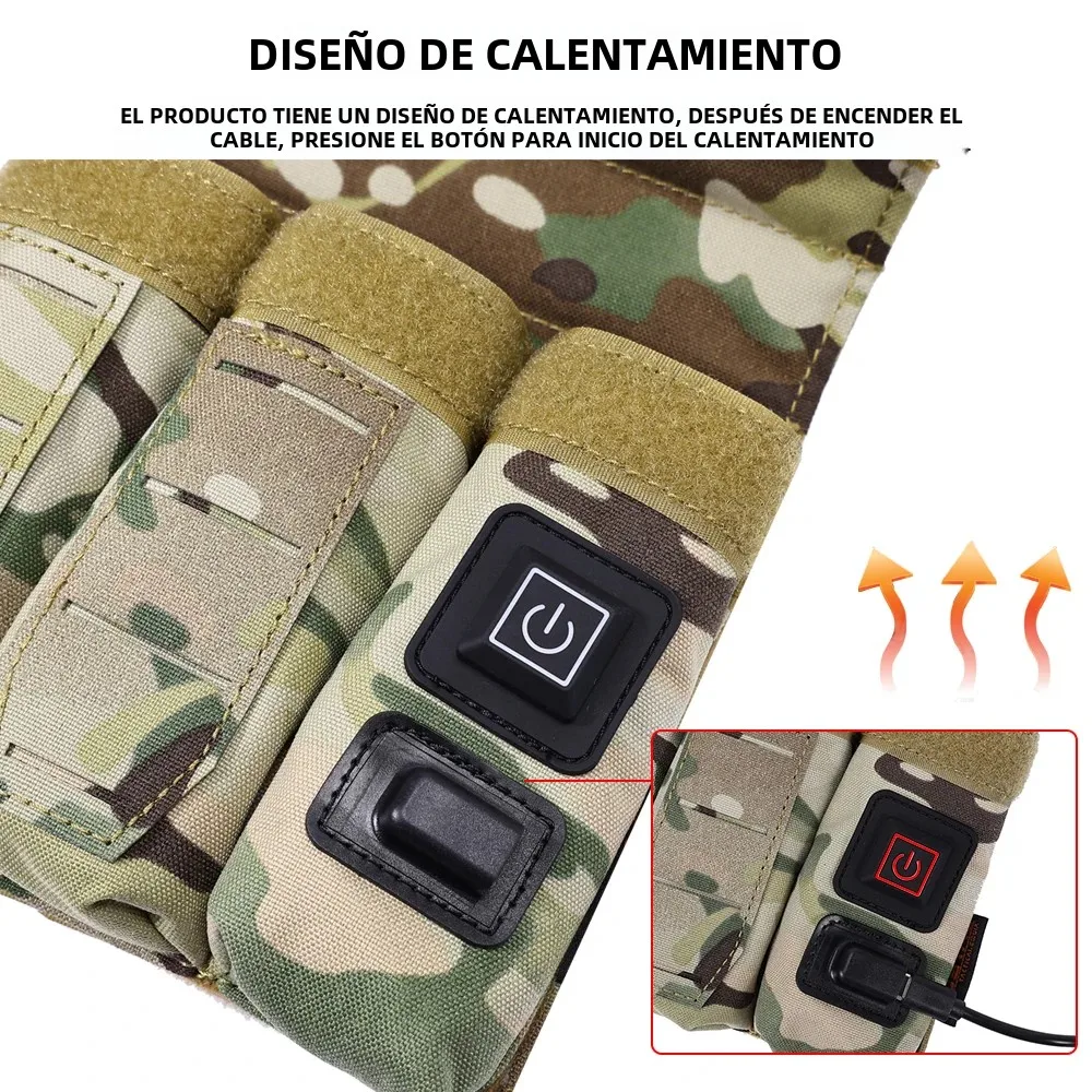 SINAIRSOFT Bolsa Táctica Calefactable USB para Portacargadores Airsoft - imagen 4