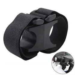 Soporte Velcro para linterna LED de bicicleta - Montaje táctico