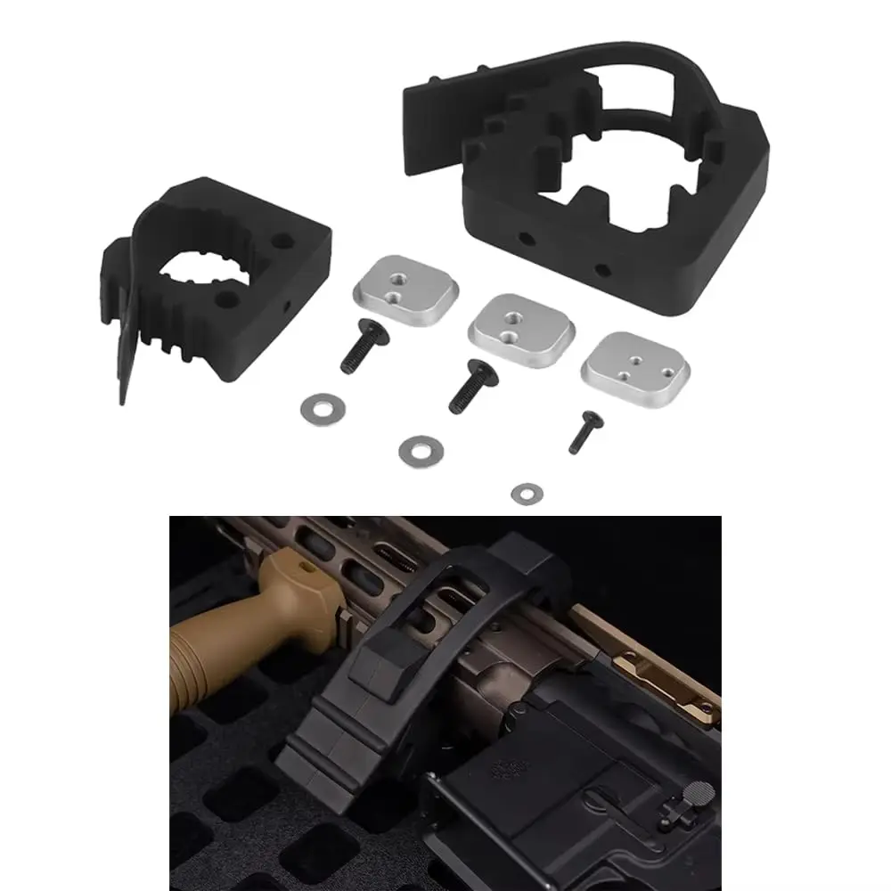 Organizador panel táctico MOLLE con adaptador QLS para funda pistola - imagen 3
