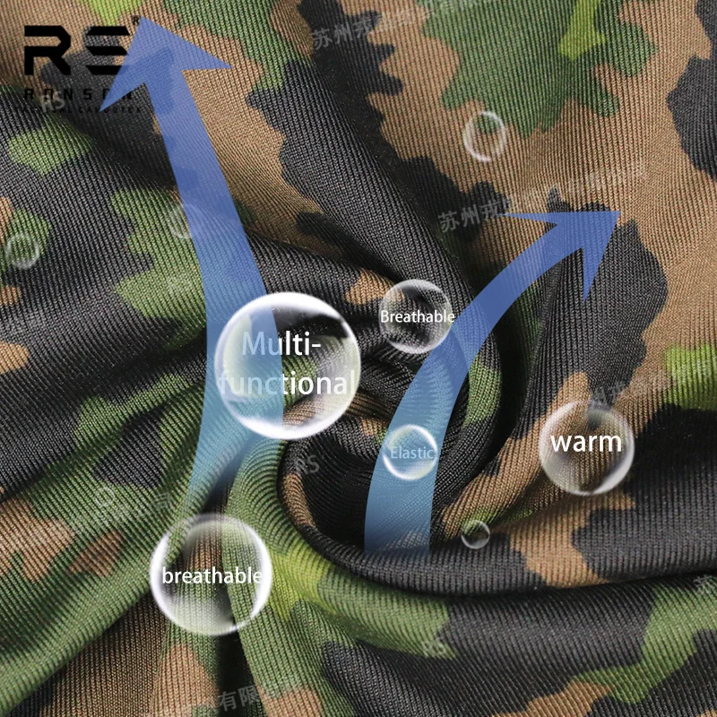 Mascarilla táctica camuflaje finlandés invierno de malla poliéster - imagen 5