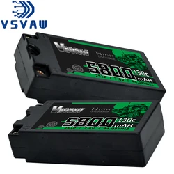 Batería LiPo VSVAW con carcasa rígida y conector Deans RC