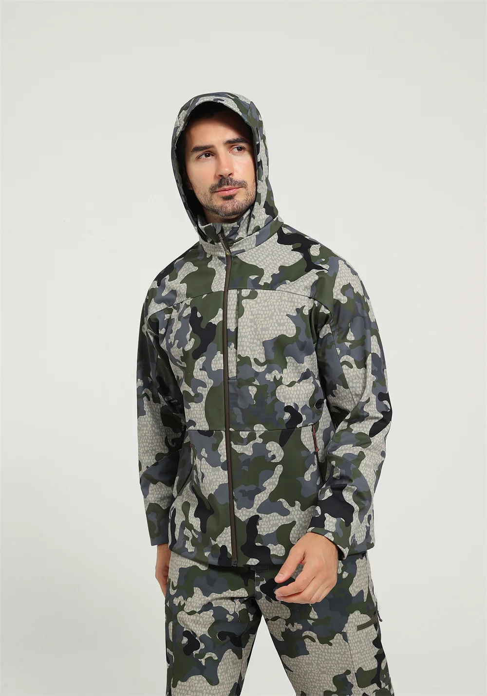 Ainfad Jetstream chaqueta táctica ligera impermeable transpirable - imagen 2