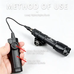 SureFire M600C – Linterna táctica LED para riel Picatinny