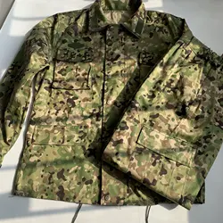 Conjunto camuflaje táctico verde ripstop – equipamiento militar