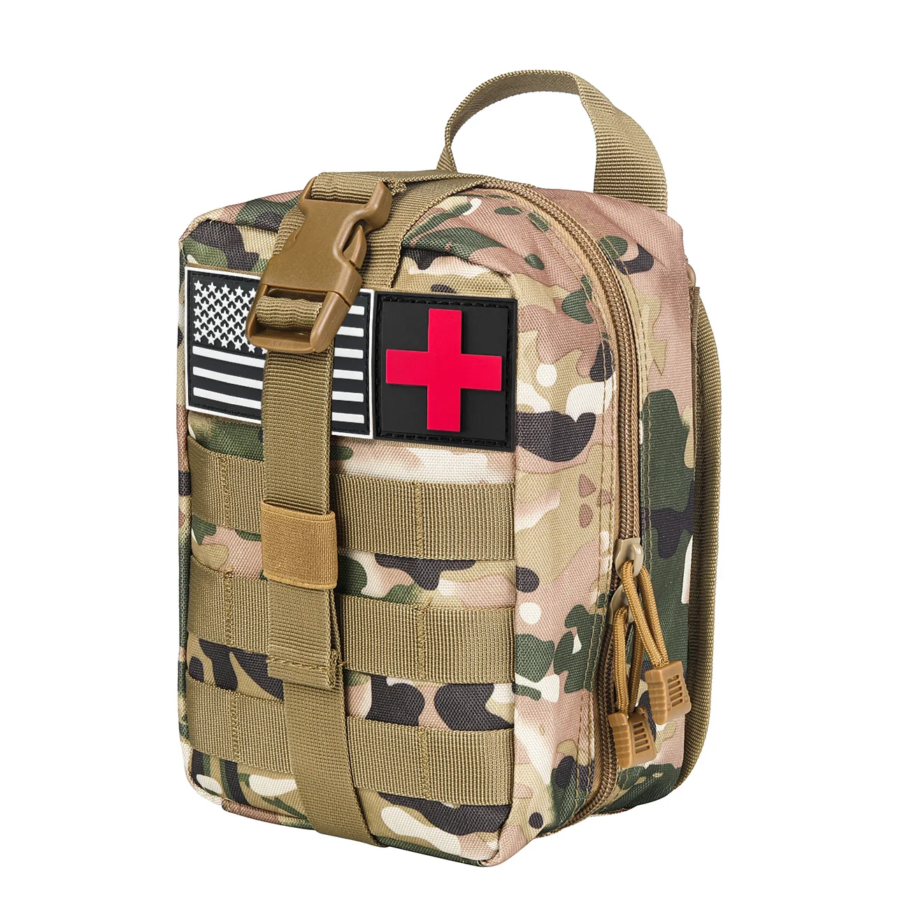Bolsa organizadora de herramientas MOLLE portátil para kit de viaje - imagen 2