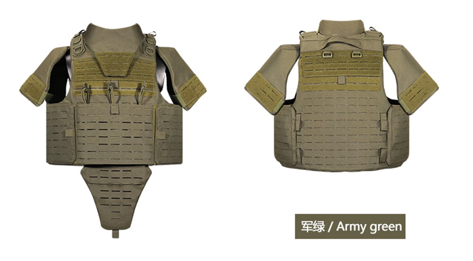 Chaleco táctico militar camuflaje protector para entrenamiento - imagen 2