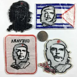 Parche bordado Che Guevara cubano – cara clásica para planchar