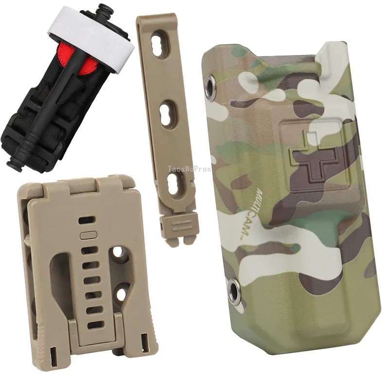 Estuche MOLLE portátil para torniquete táctico – Primeros auxilios