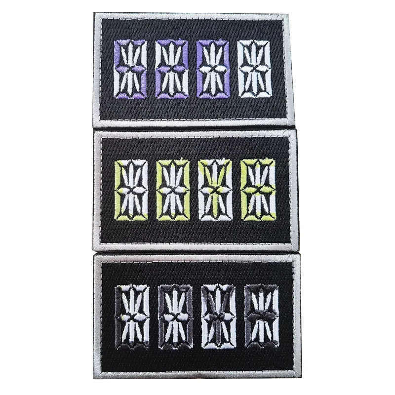 Juego de parches tácticos con diseño graffiti compatible MOLLE - imagen 5