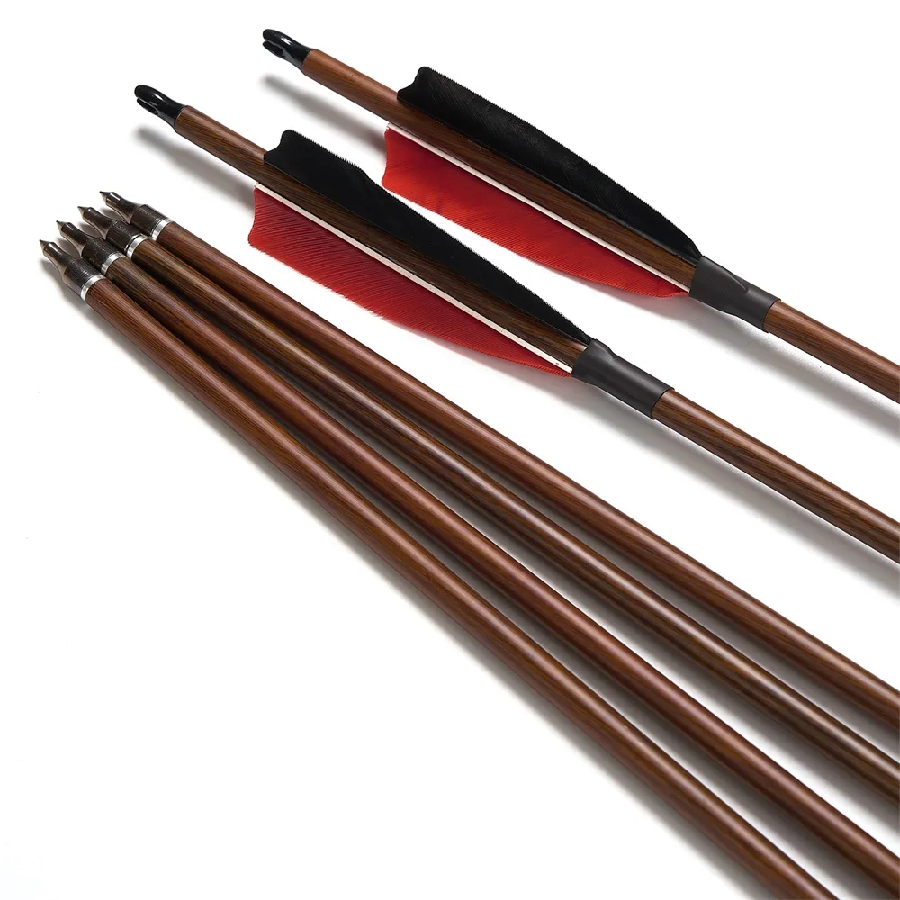 Flechas de carbono para arco recurvo compuesto de práctica - imagen 5