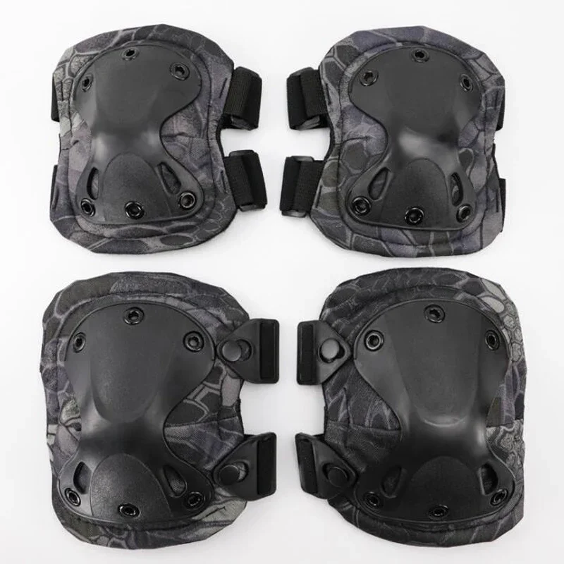 Rodillera táctica Airsoft ripstop protectora de codo y rótula - imagen 3
