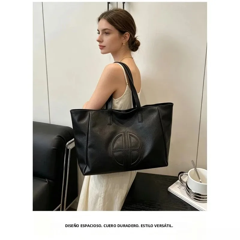 Bolso de hombro tote retro gran capacidad casual para trabajo - imagen 4