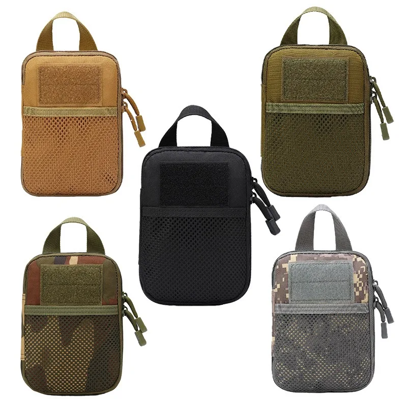 Bolsa táctica MOLLE EDC de cintura para linterna y cargador - imagen 5