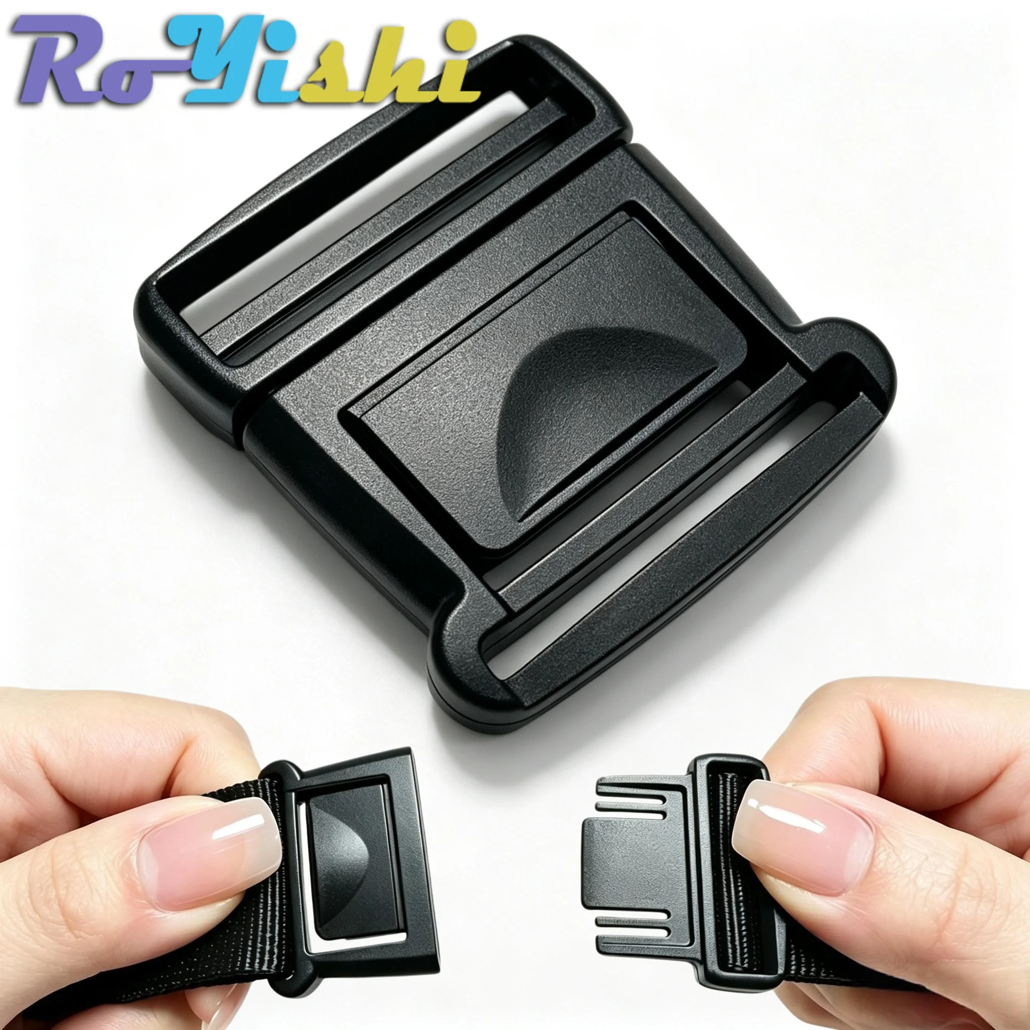 Hebilla de liberación rápida para mochila, correas de 20–38 mm - imagen 2