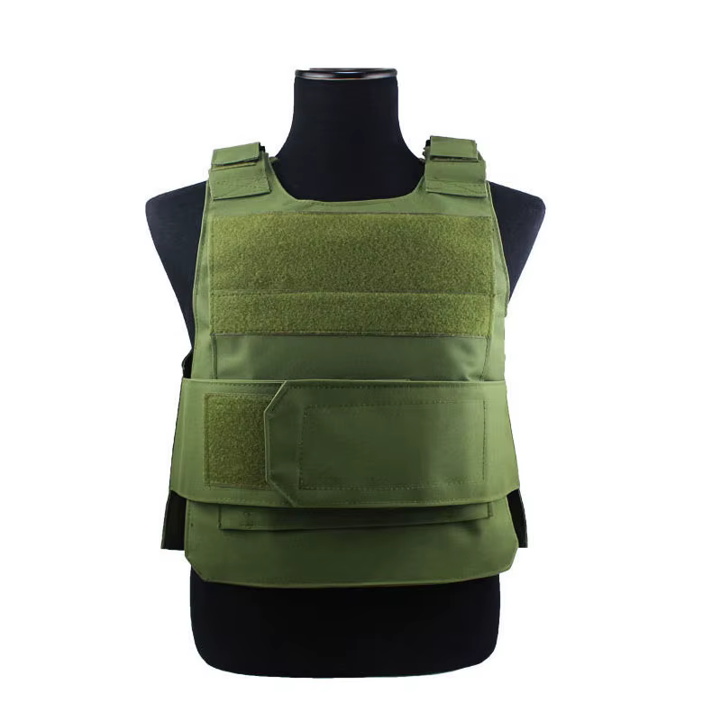 Chaleco táctico nivel II antipuñaladas MOLLE para Airsoft y caza