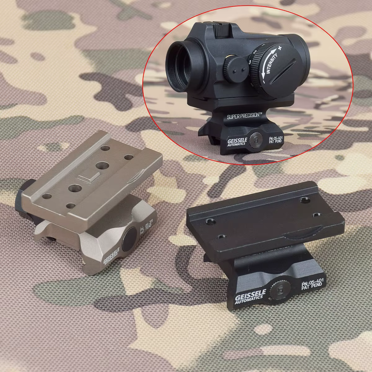 Mira Punto Rojo GEISSELE Riel Picatinny – Táctica Airsoft