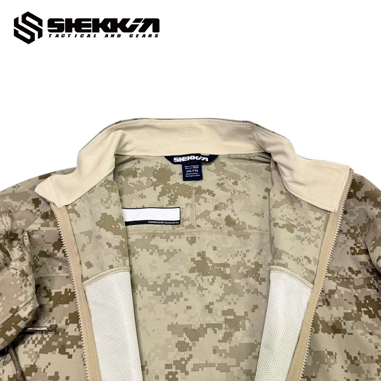 Shekkingears Orange Peel – Chaqueta soft shell táctica de combate - imagen 5
