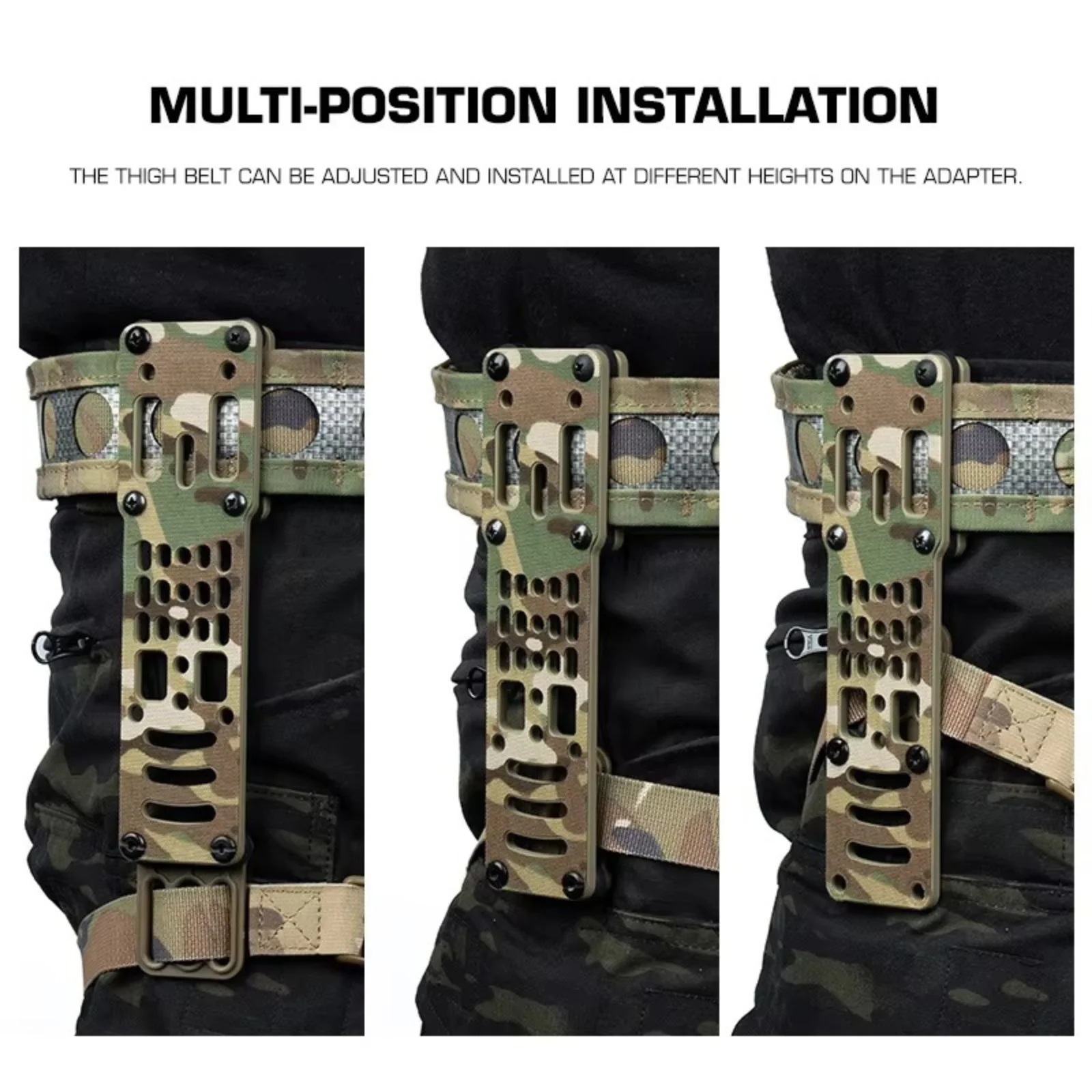 Adaptador táctico modular QLS para funda de pistola en muslo - imagen 3