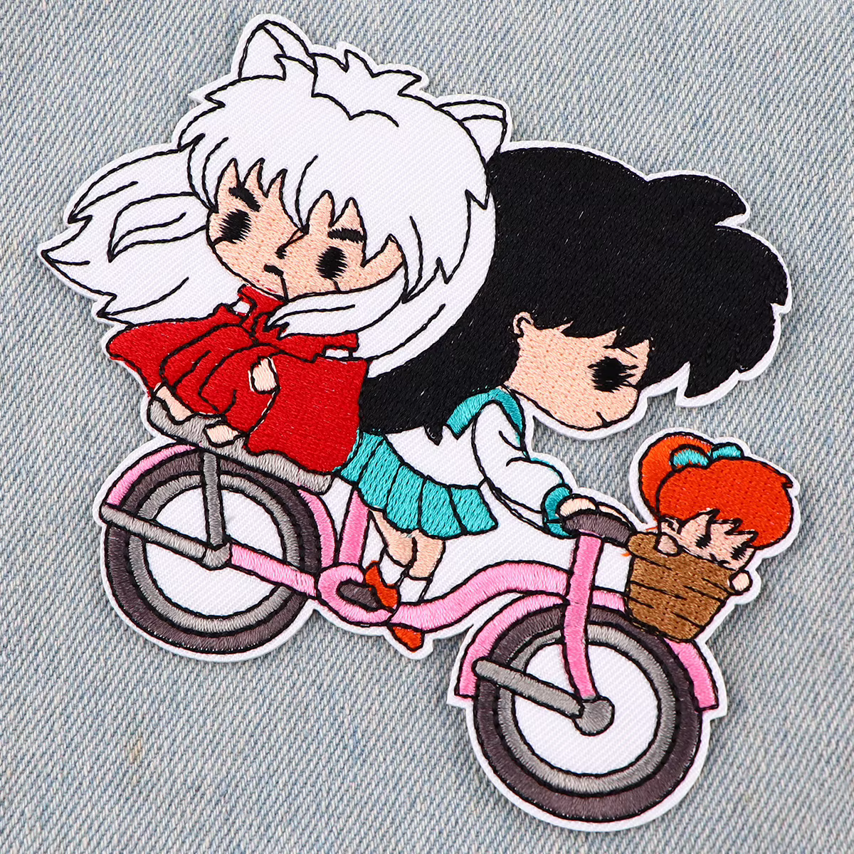 Parche termoadhesivo anime japonés bordado para chaqueta táctica - imagen 2