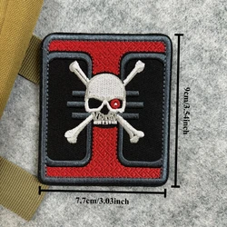 Parche K9 táctico para perro Hunter - gancho y bucle, insignia militar