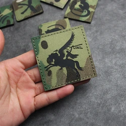 Parches reflectantes tácticos – Set camuflaje con escorpión y Pegaso