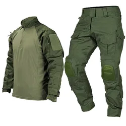 Uniforme de combate ripstop cargo para airsoft y paintball