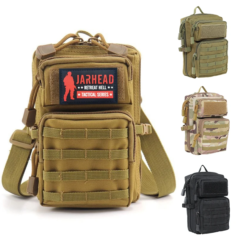 Bolsa táctica MOLLE utilitaria mini con funda IFAK y EDC cintura