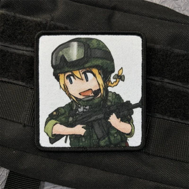 Parche Waifu en chaqueta