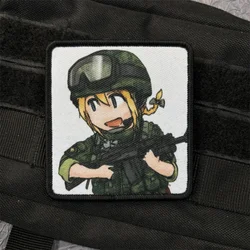 Parche táctico anime waifu – Vinilo adhesivo para ropa o mochila