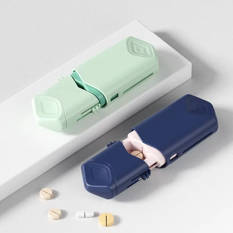 Cortador de pastillas telescópico portátil mini para viaje - imagen 2