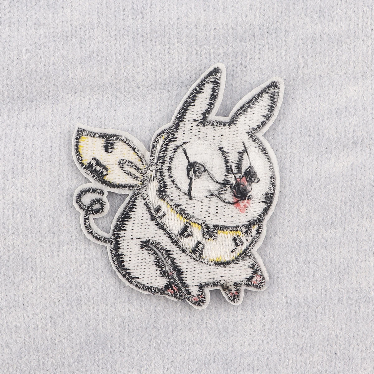 Parche termoadhesivo cerdo anime bordado para ropa técnica - imagen 3