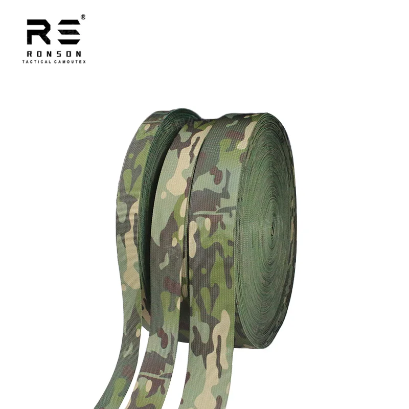Ronson MCTP Tropic correas tácticas poliéster camuflaje impreso mochila