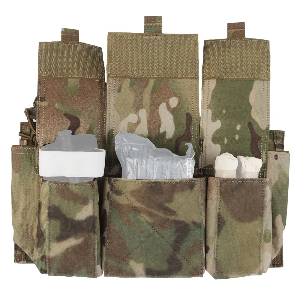 Chaleco táctico airsoft con portacargadores de pecho y botiquín - imagen 4