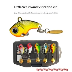 VIB Señuelo giratorio cuchara rotatoria para lubina, lucio y perca