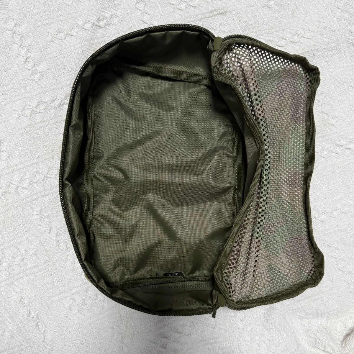 Bolsa de aseo de malla de nailon camuflaje suizo – Organizador - imagen 4